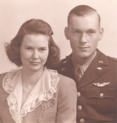 Mom and Dad - Wedding Picture